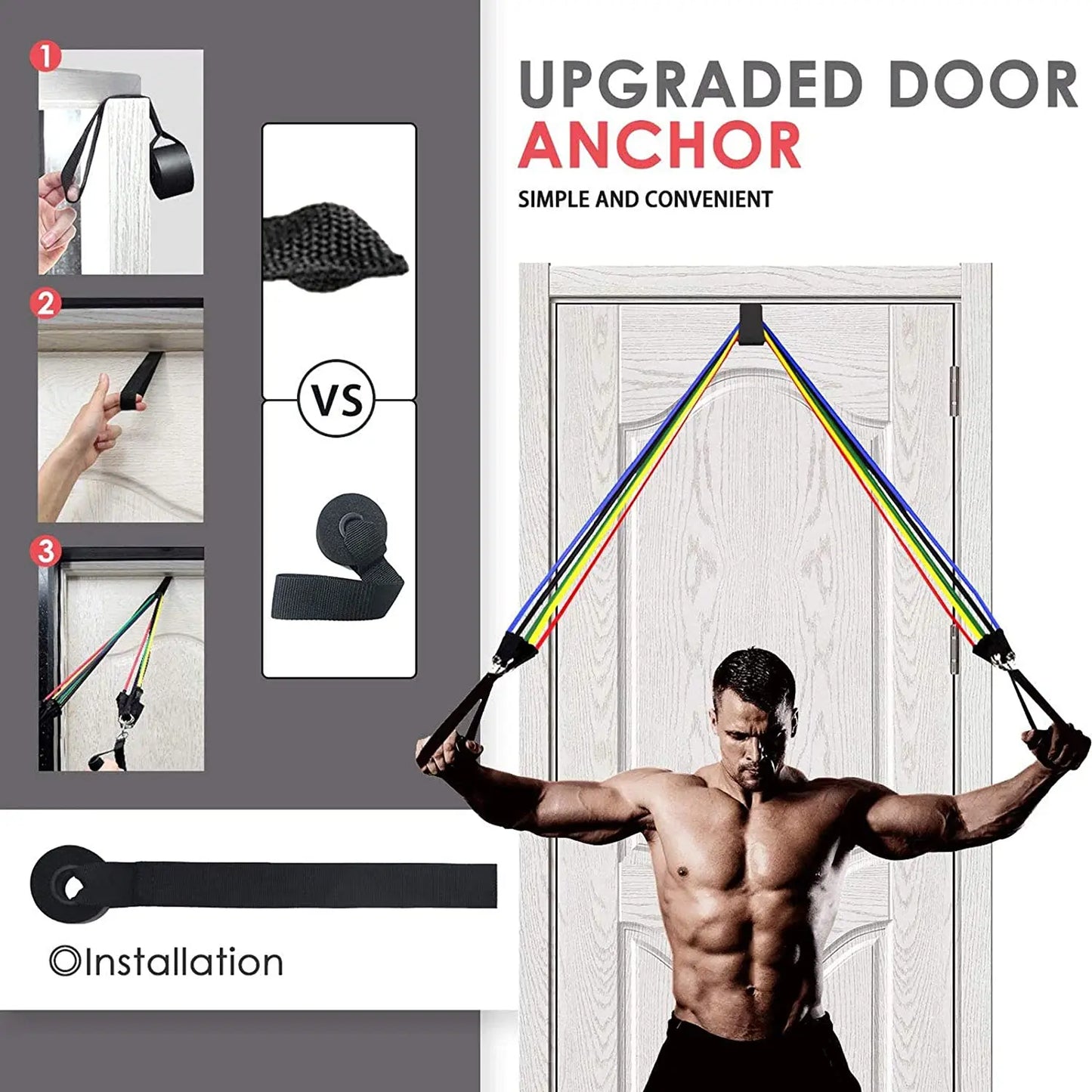 Resistance Pull Cord Ropes for Fitness