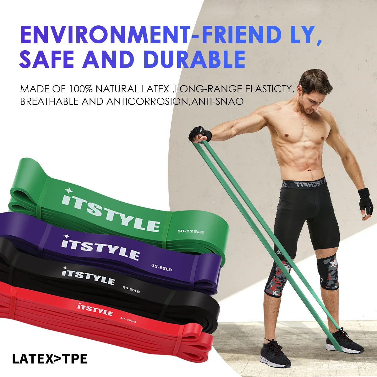 Resistance Bands for Fitness Home Gym Workout