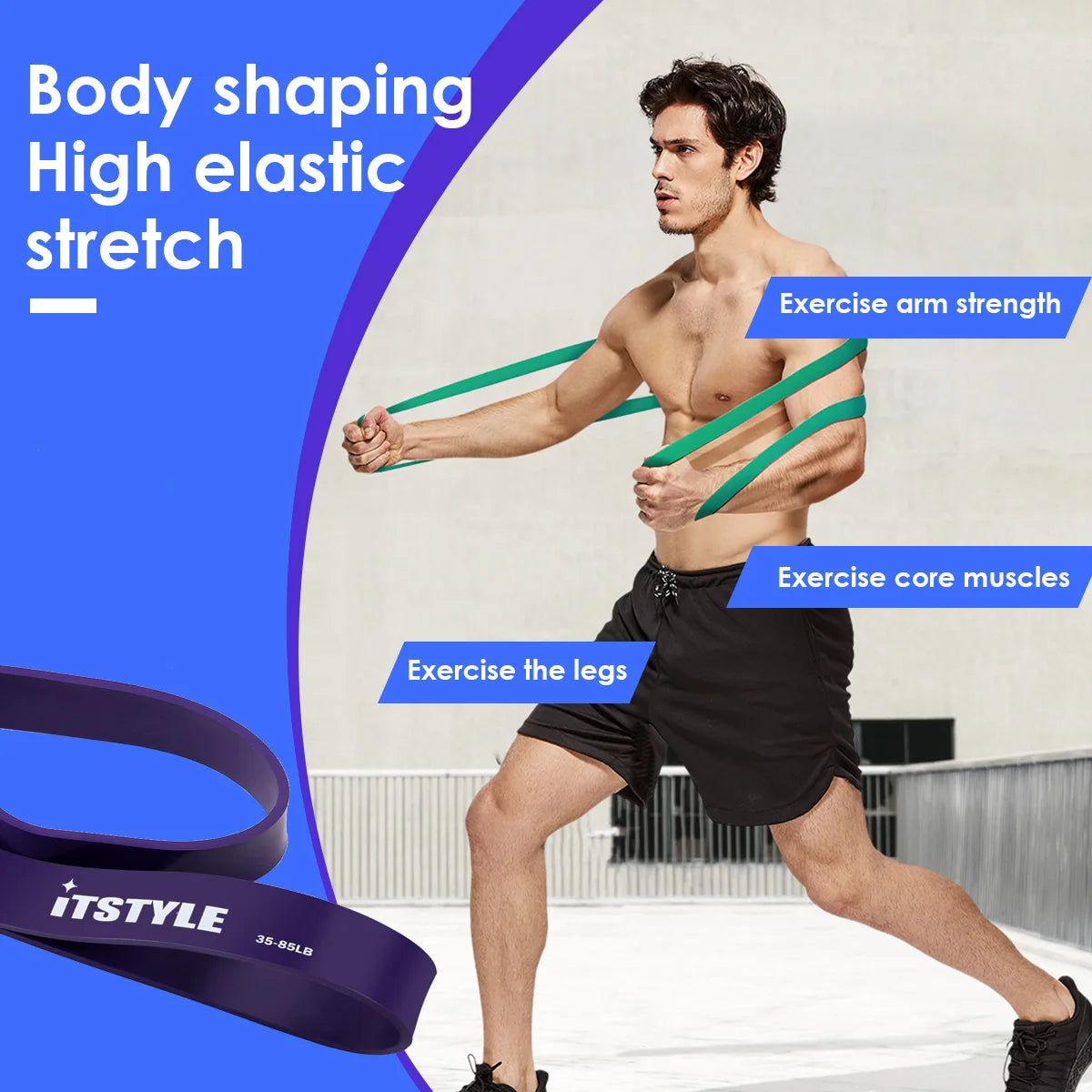 Resistance Bands for Fitness Home Gym Workout