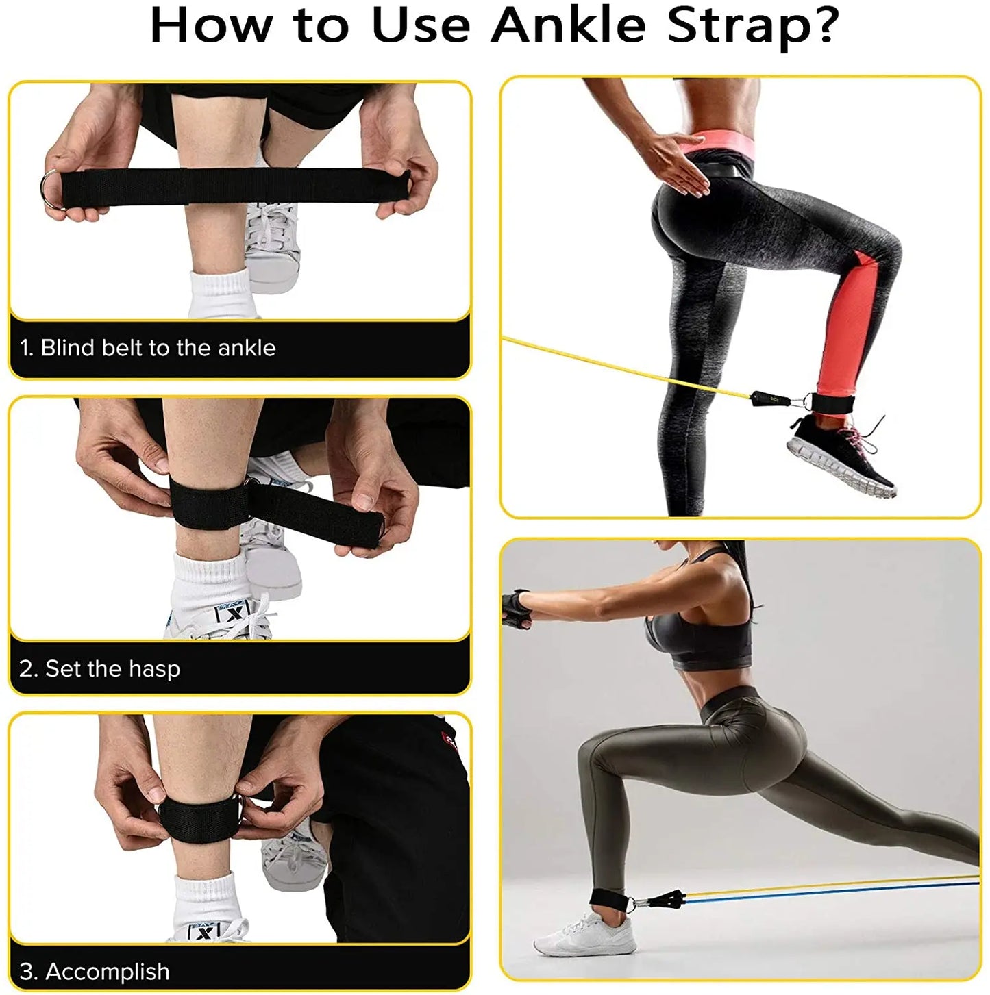 Resistance Pull Cord Ropes for Fitness