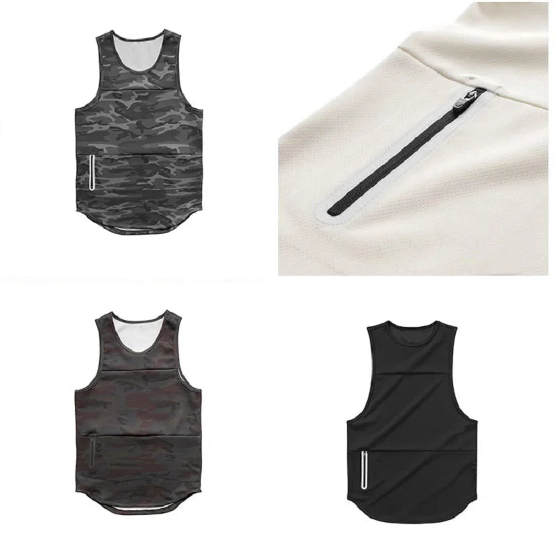 Men's Fitness Workout Vest Sportswear