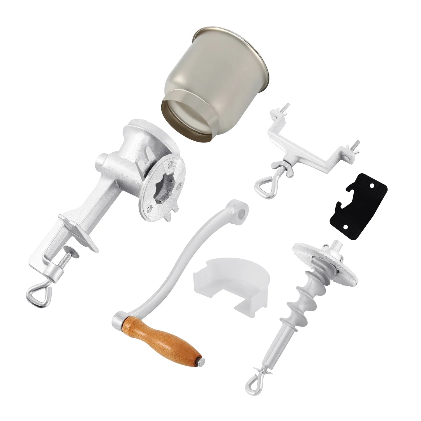 Manual Handheld Grinder for Flour, Herbs, Grains, Coffee