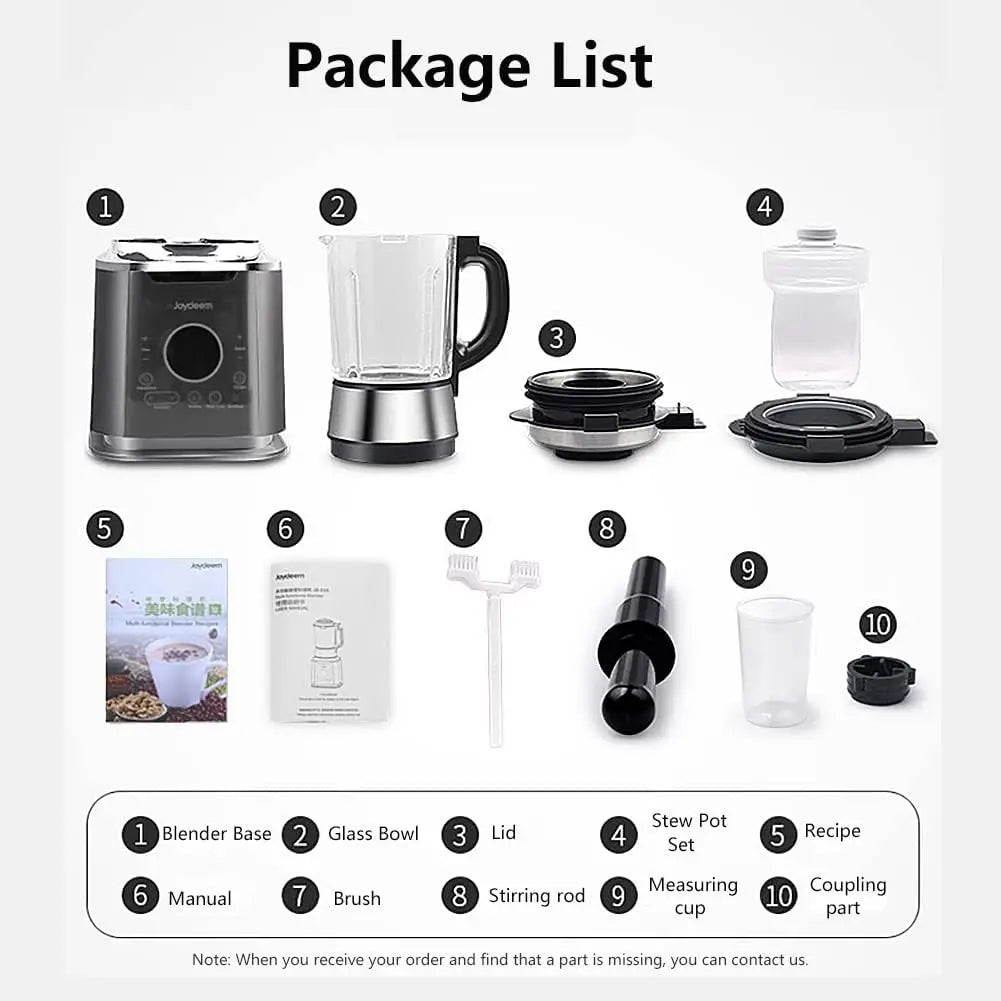 Multifunctional High-Speed Countertop Food Blender