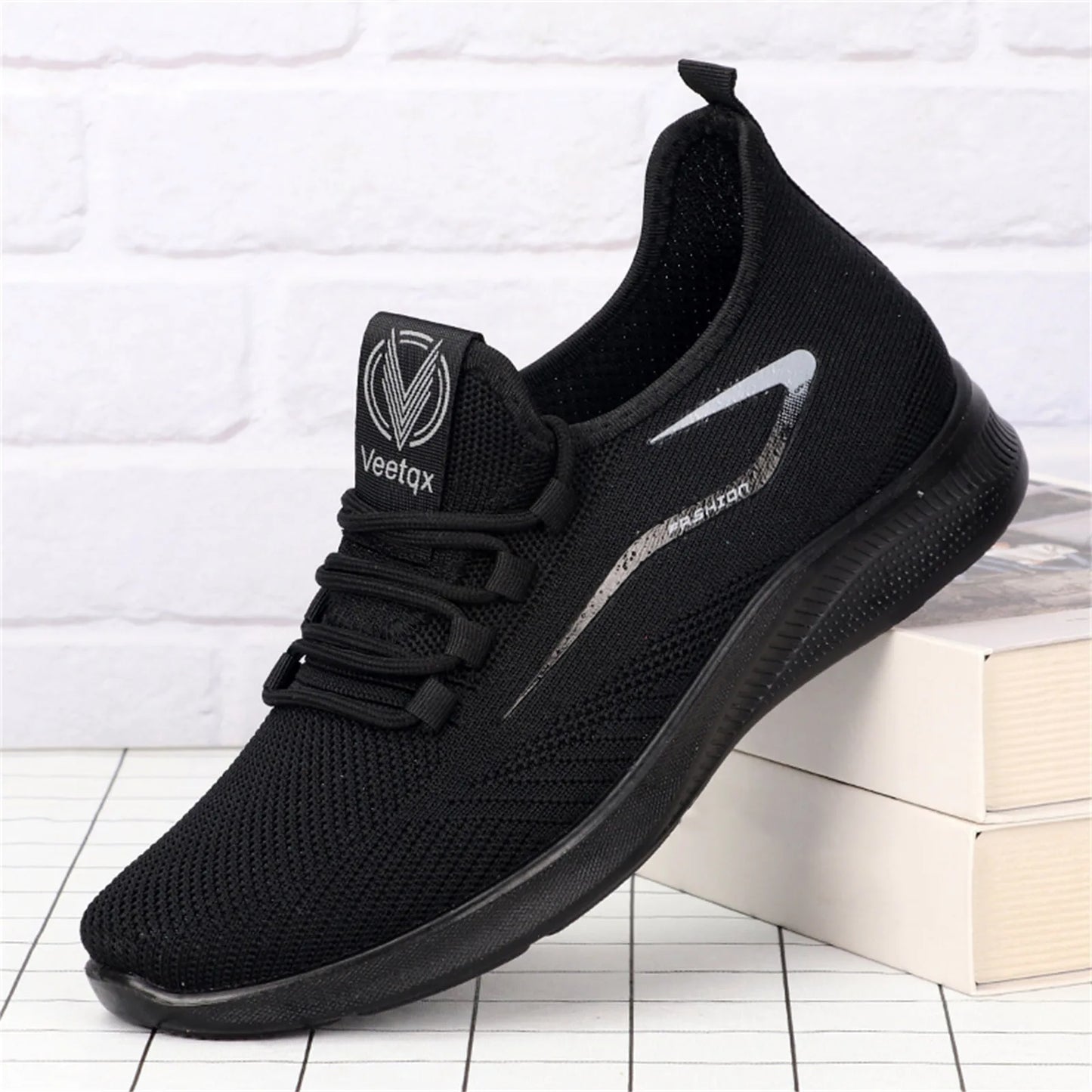 Men's Woven Canvas Mesh Sports Shoes
