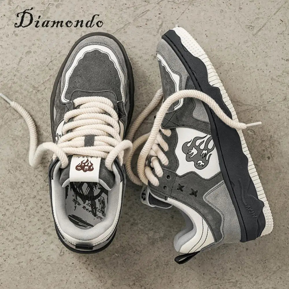Casual Lightweight Lace-Up Outdoor Running Shoes, Women Men