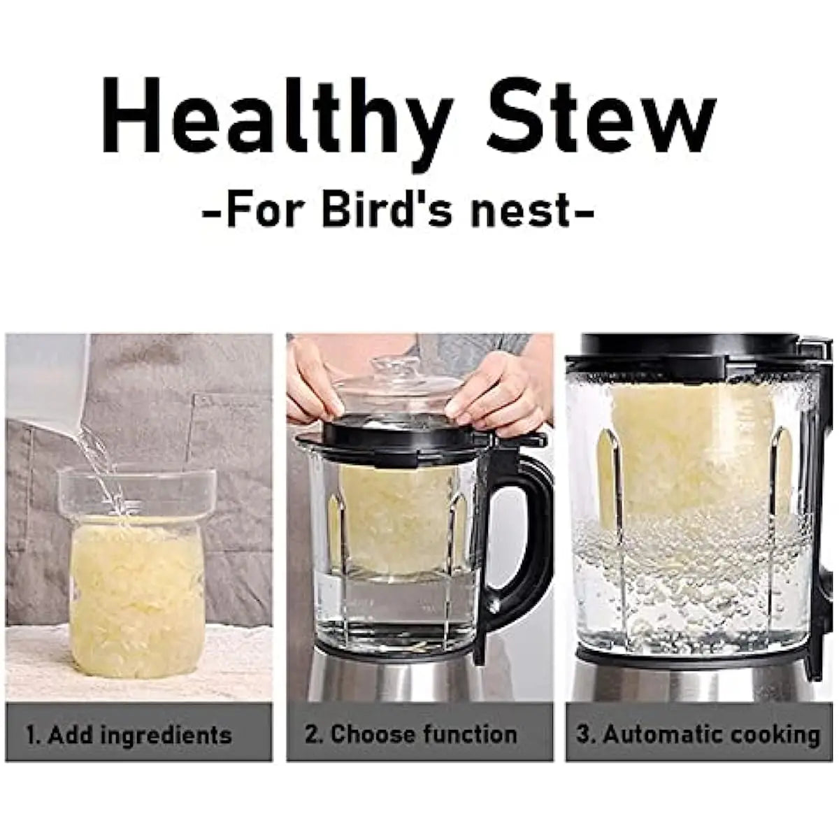Multifunctional High-Speed Countertop Food Blender