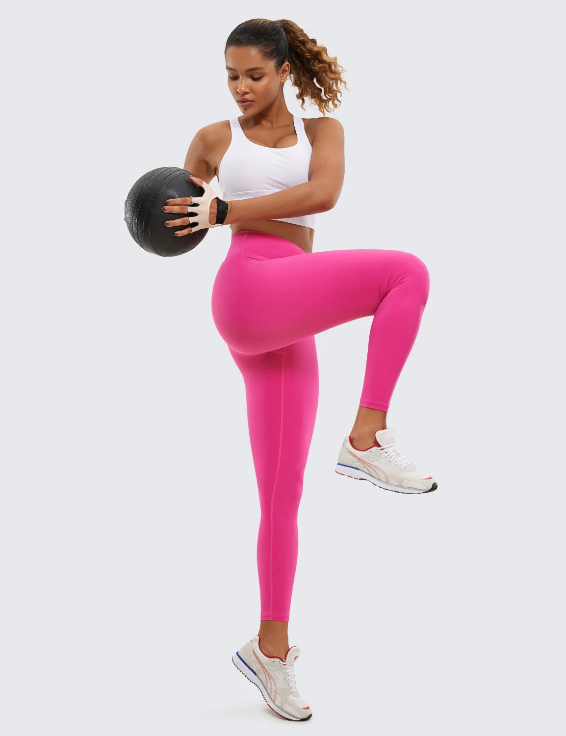 Women Compression Leggings - Thick High Waisted Workout Leggings