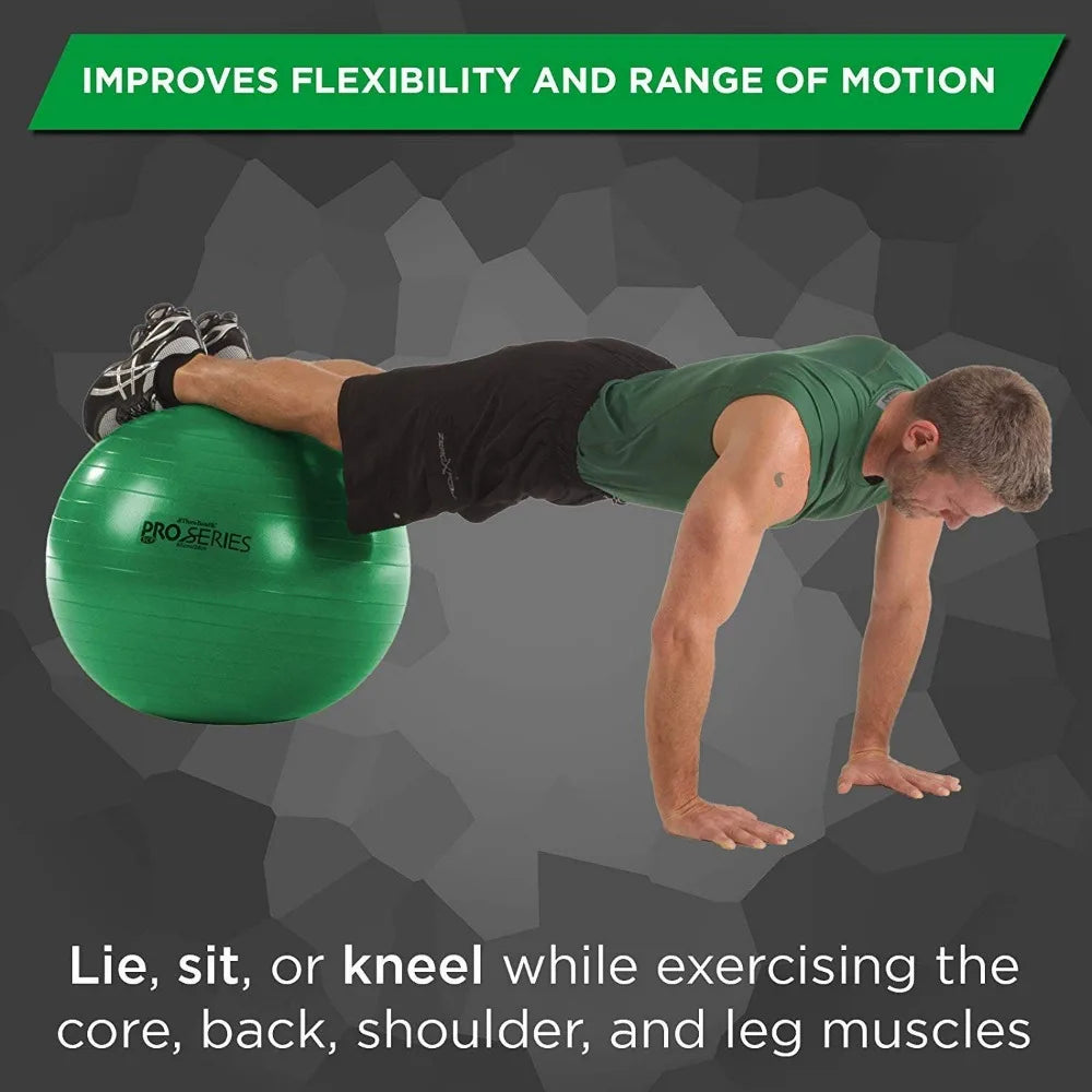 Professional Series Stability Ball for Athletes 5'7" to 6'1"