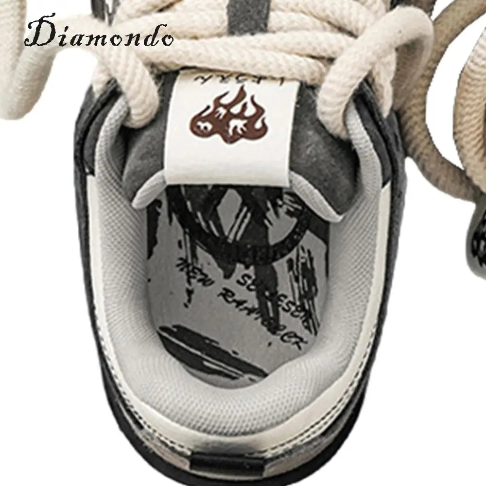 Casual Lightweight Lace-Up Outdoor Running Shoes, Women Men