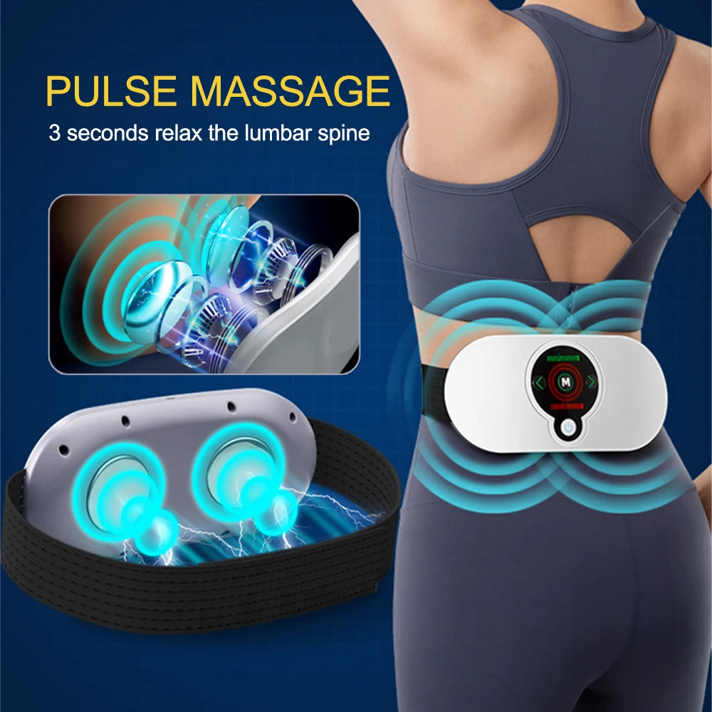 Electric Waist Massager Belt for Pain Relief