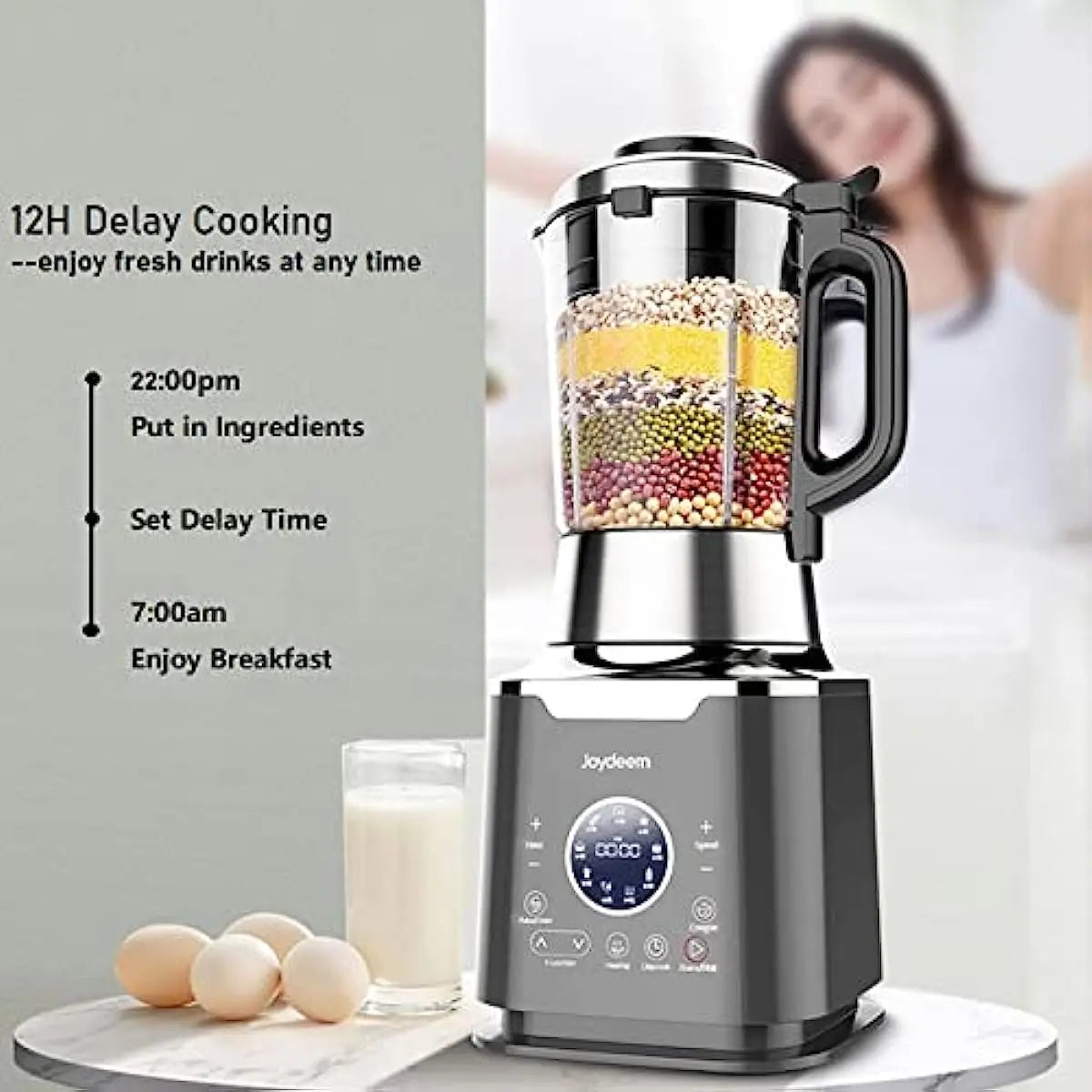 Multifunctional High-Speed Countertop Food Blender