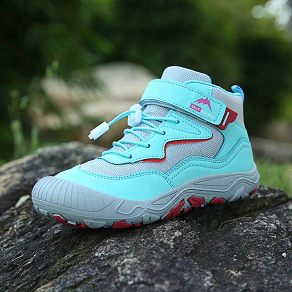 Boys Girls Non-Slip Outdoor Breathable Running Hiking Shoes