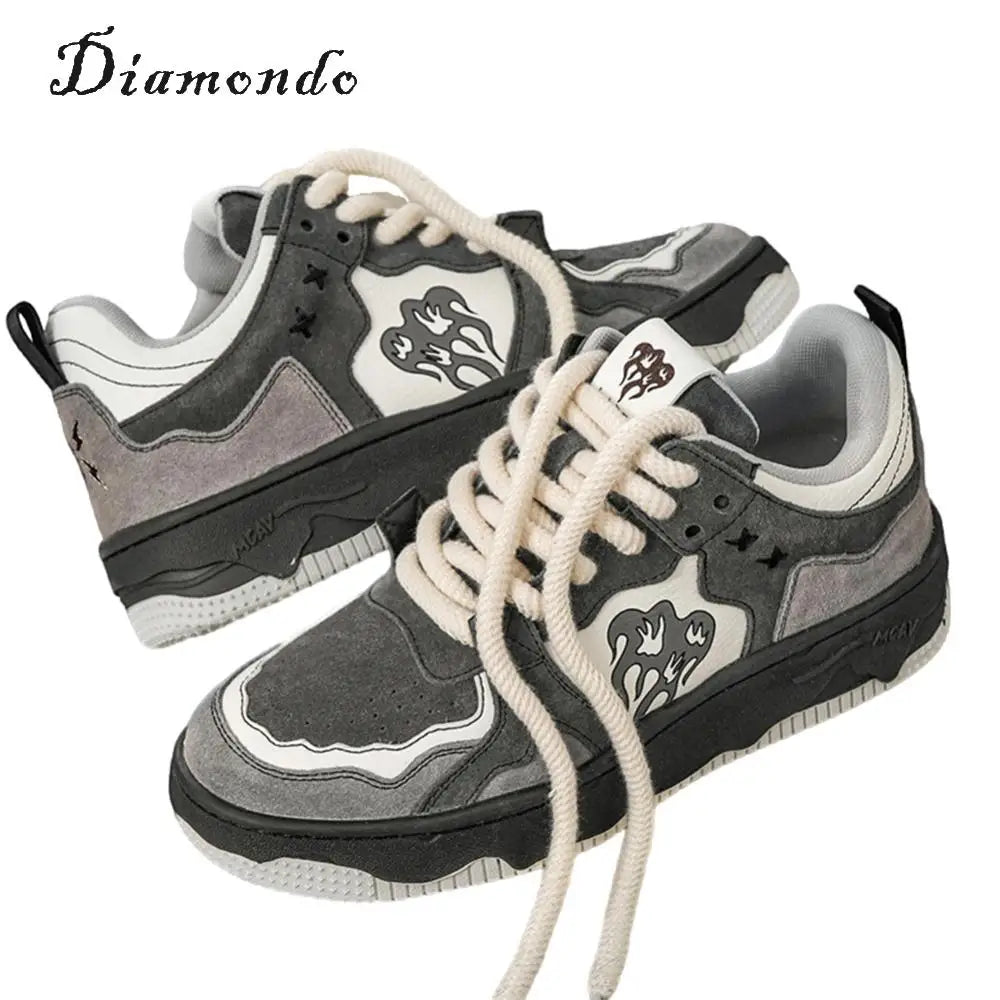 Casual Lightweight Lace-Up Outdoor Running Shoes, Women Men