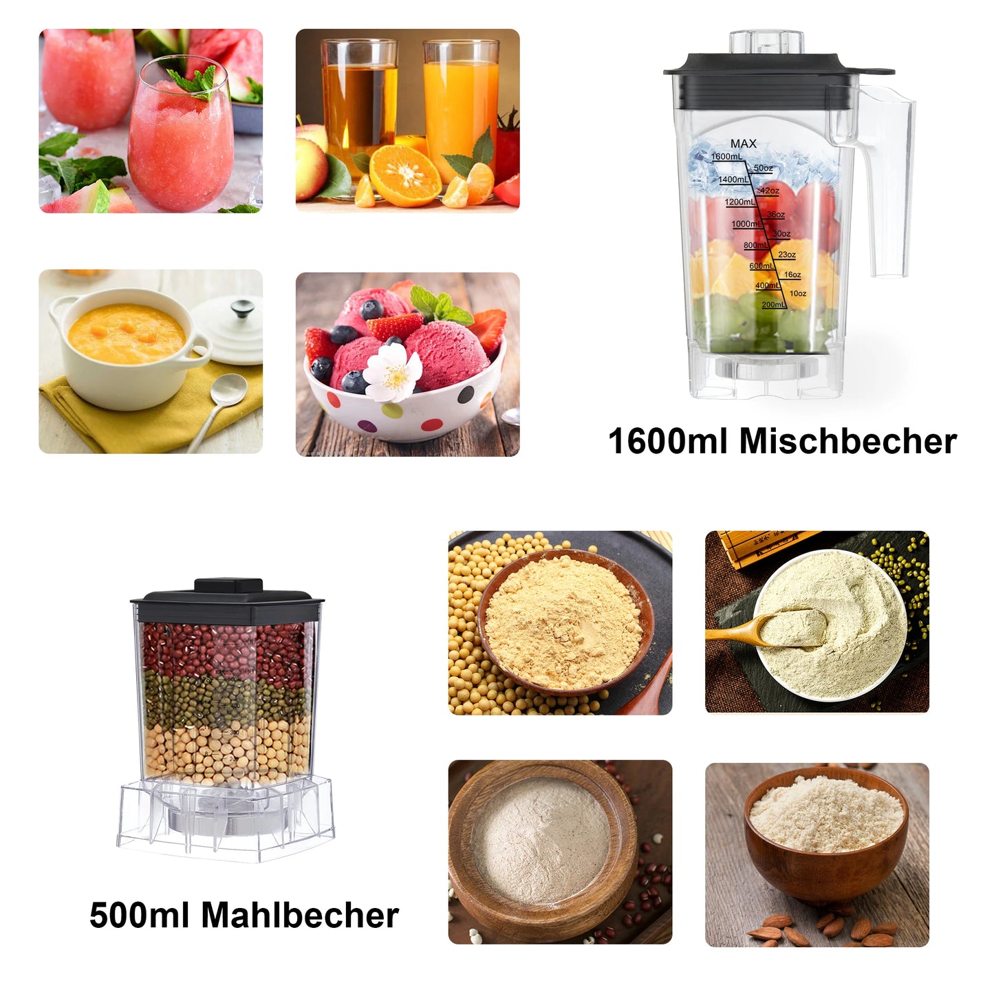 Automatic Digital Program Professional Blender, Mixer, Juicer, Food Processor