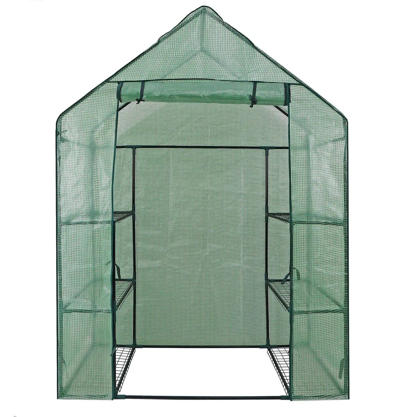 6 Shelves 3 Tiers Portable Planter House
