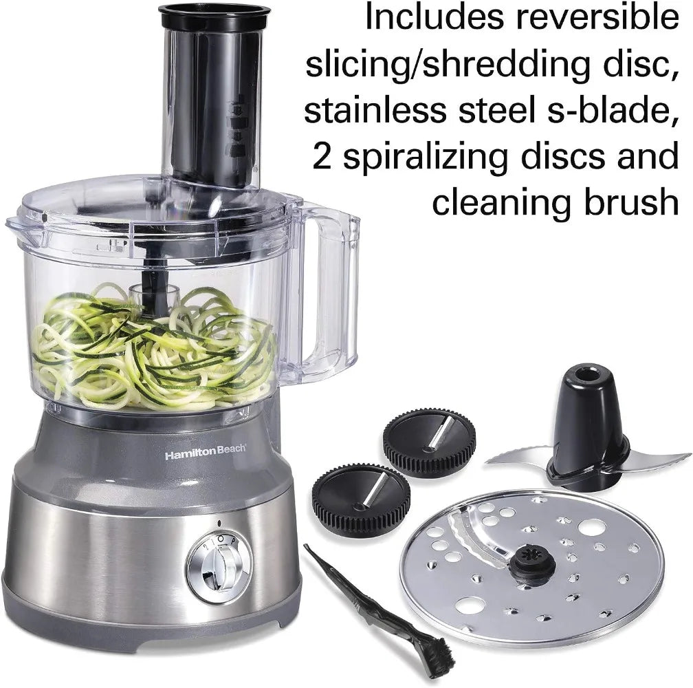 Vegetable Food Processor, Chop, Slice, Shred, Mince, Puree