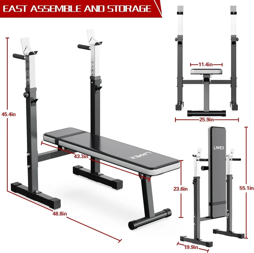 Adjustable Weight Bench Press for Full Body Workout