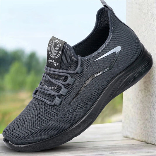 Men's Woven Canvas Mesh Sports Shoes