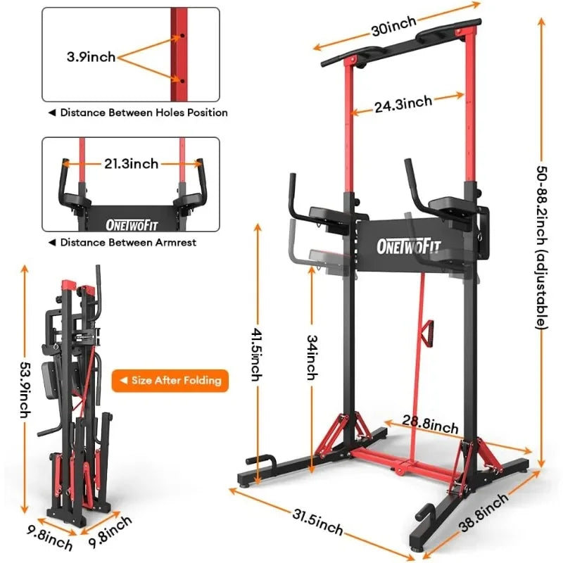 Multi-Function, Heavy Duty Strength Training Fitness Equipment, 400LBS