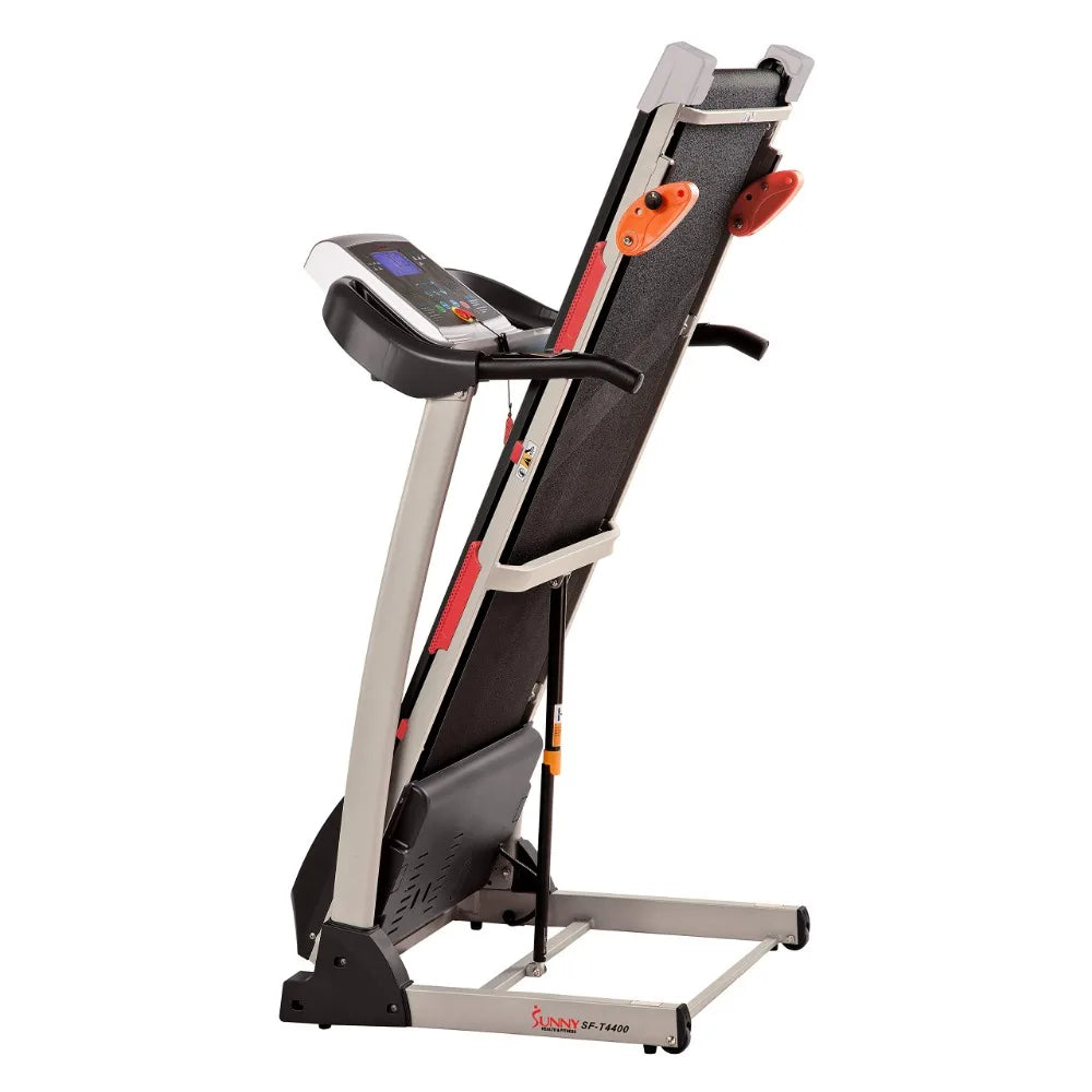 Folding Incline Treadmill w/Pulse Sensors