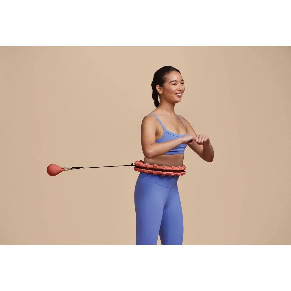 Weighted & Adjustable Fitness Hoop for women  fitness