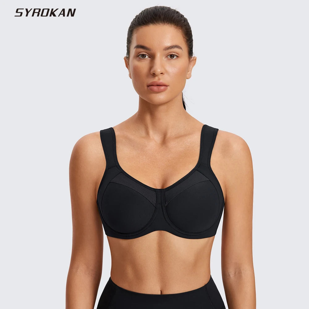 Sports Bras for Women's Workout, Full Coverage