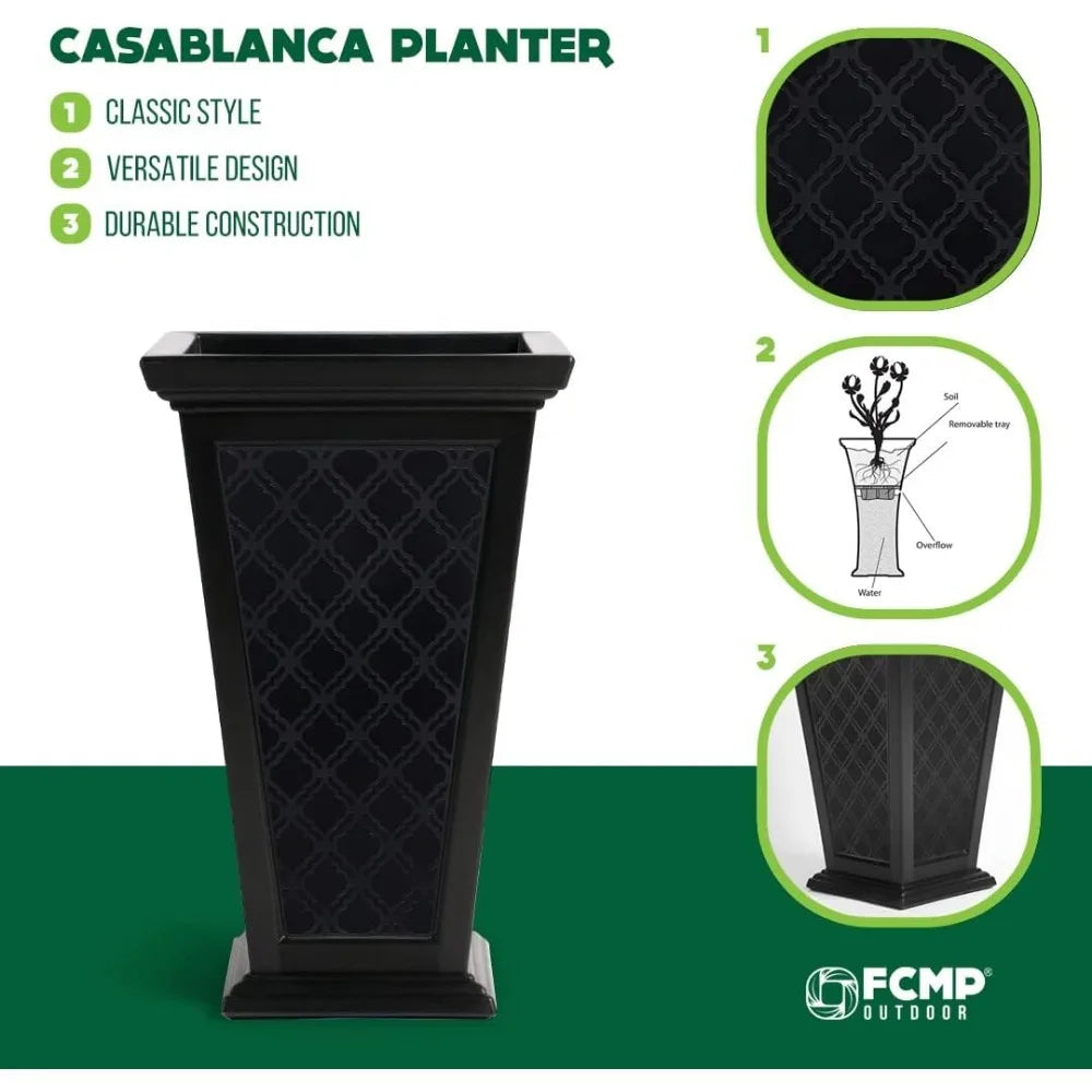 Casablanca Vase - Home Garden Decorative Planters