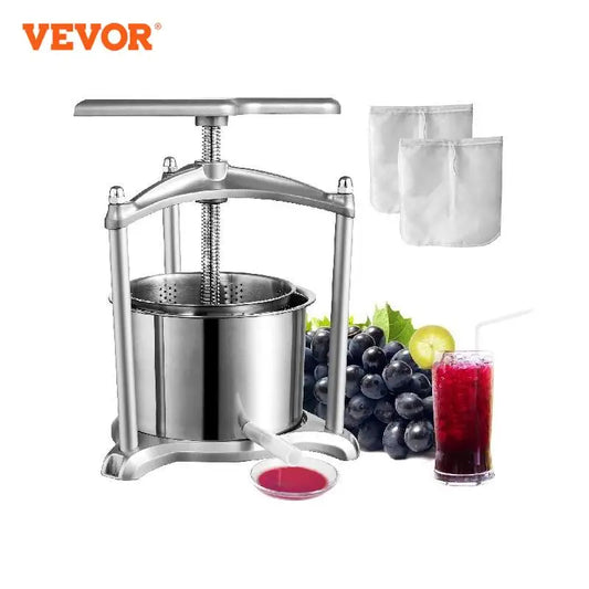 1.6 Gal Manual Fruit, Vegetables Juice & Wine Press