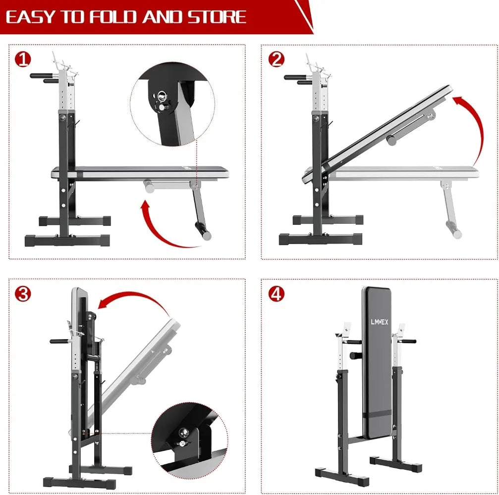 Adjustable Weight Bench Press for Full Body Workout