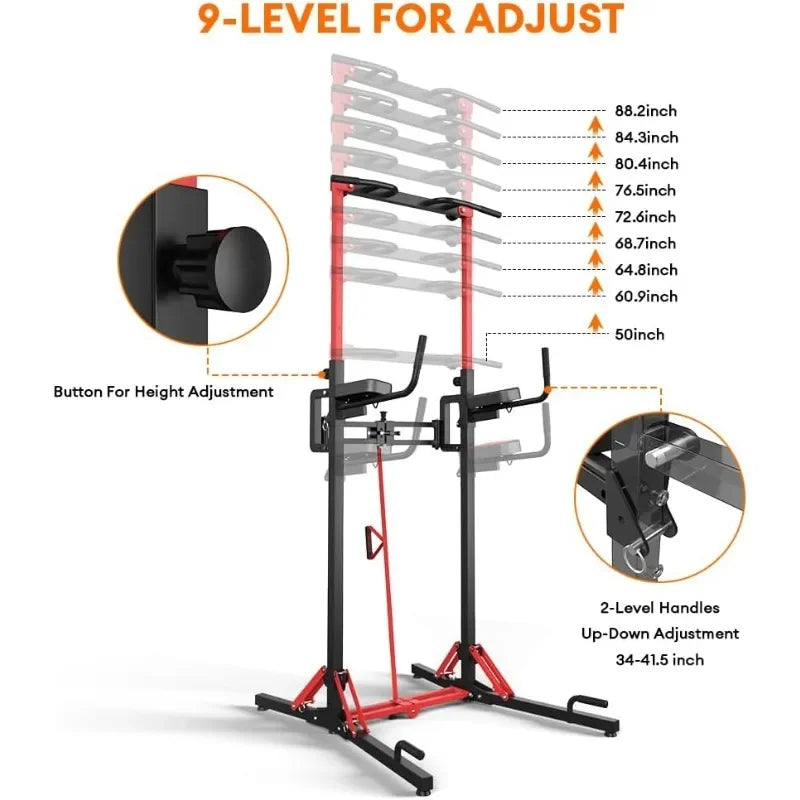 Multi-Function, Heavy Duty Strength Training Fitness Equipment, 400LBS