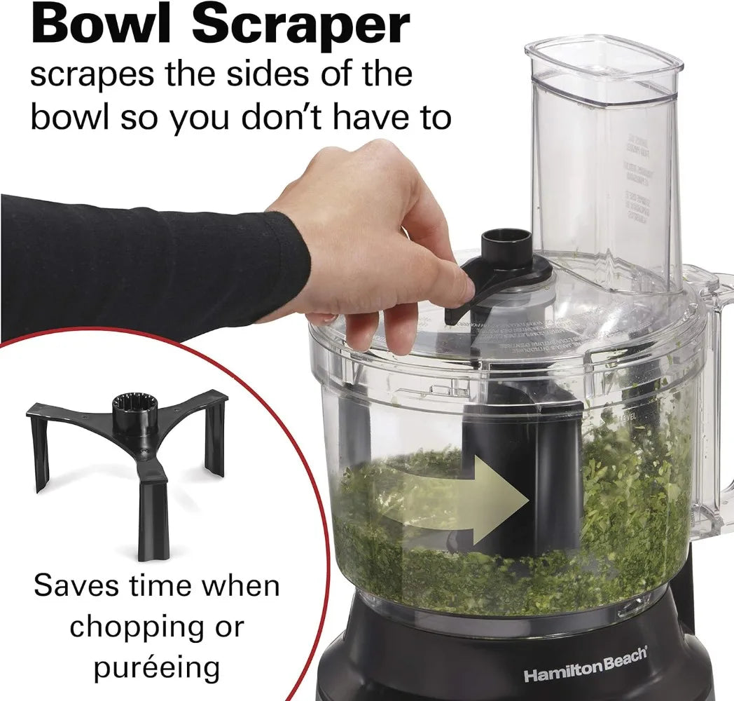 Vegetable Food Processor, Chop, Slice, Shred, Mince, Puree